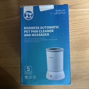 Dogness Automatic Pet Paw Cleaner and Massager Light Blue